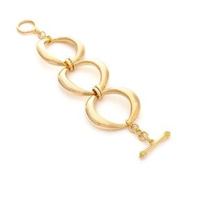 NEW • Rivka Friedman • 18K Gold Link Bracelet